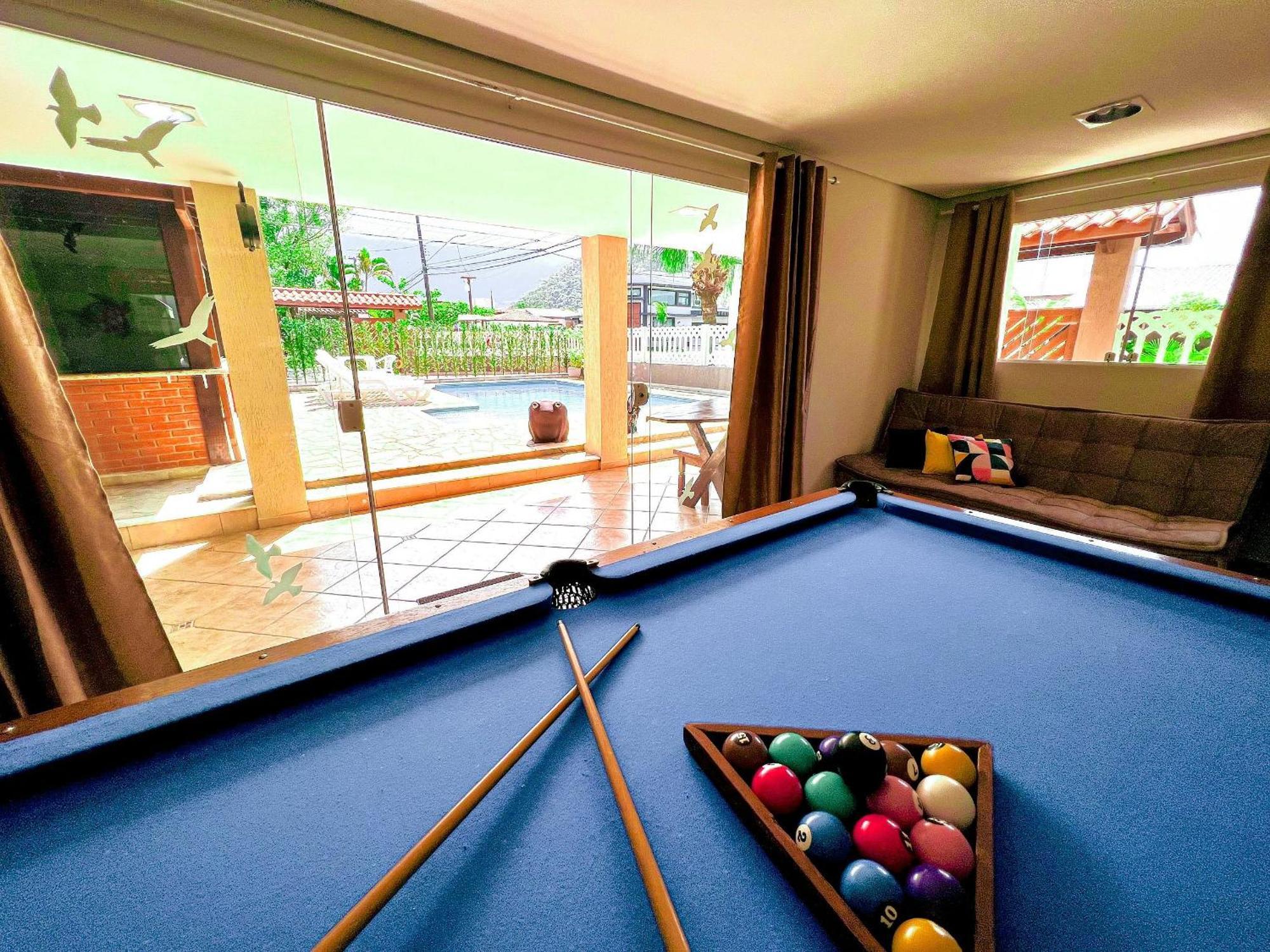 Praia/Piscina Com Hidro /Pebolim/Sinuca E Wi-Fi Caraguatatuba Eksteriør bilde
