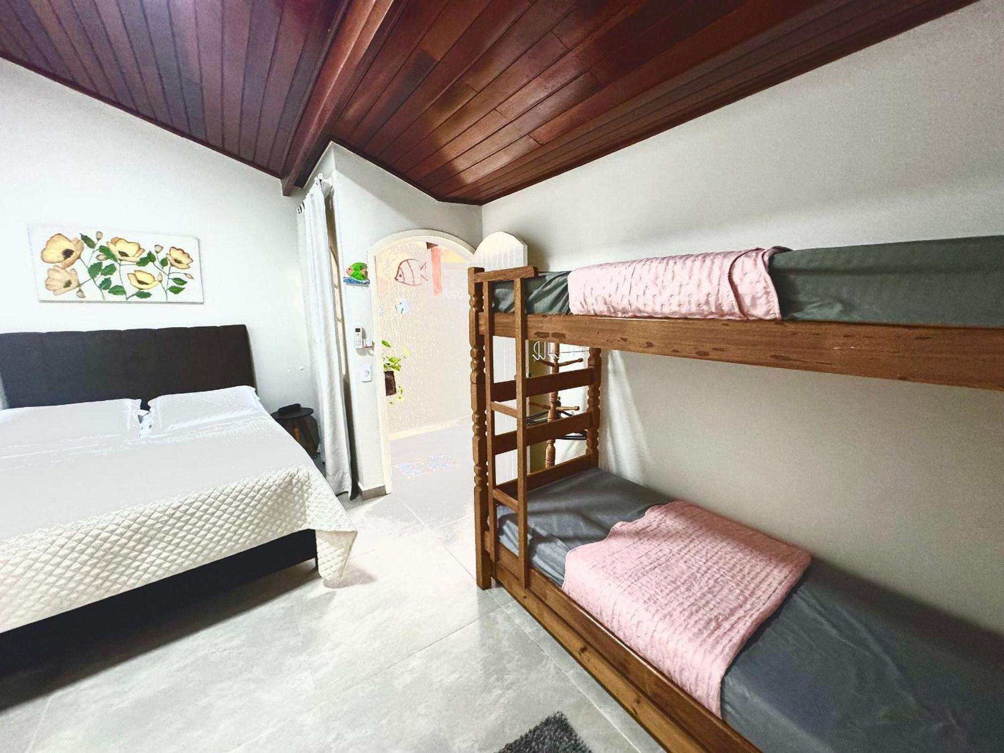 Praia/Piscina Com Hidro /Pebolim/Sinuca E Wi-Fi Caraguatatuba Eksteriør bilde