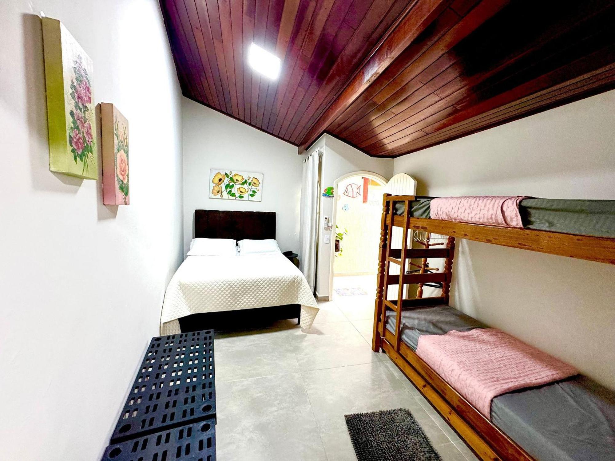 Praia/Piscina Com Hidro /Pebolim/Sinuca E Wi-Fi Caraguatatuba Eksteriør bilde