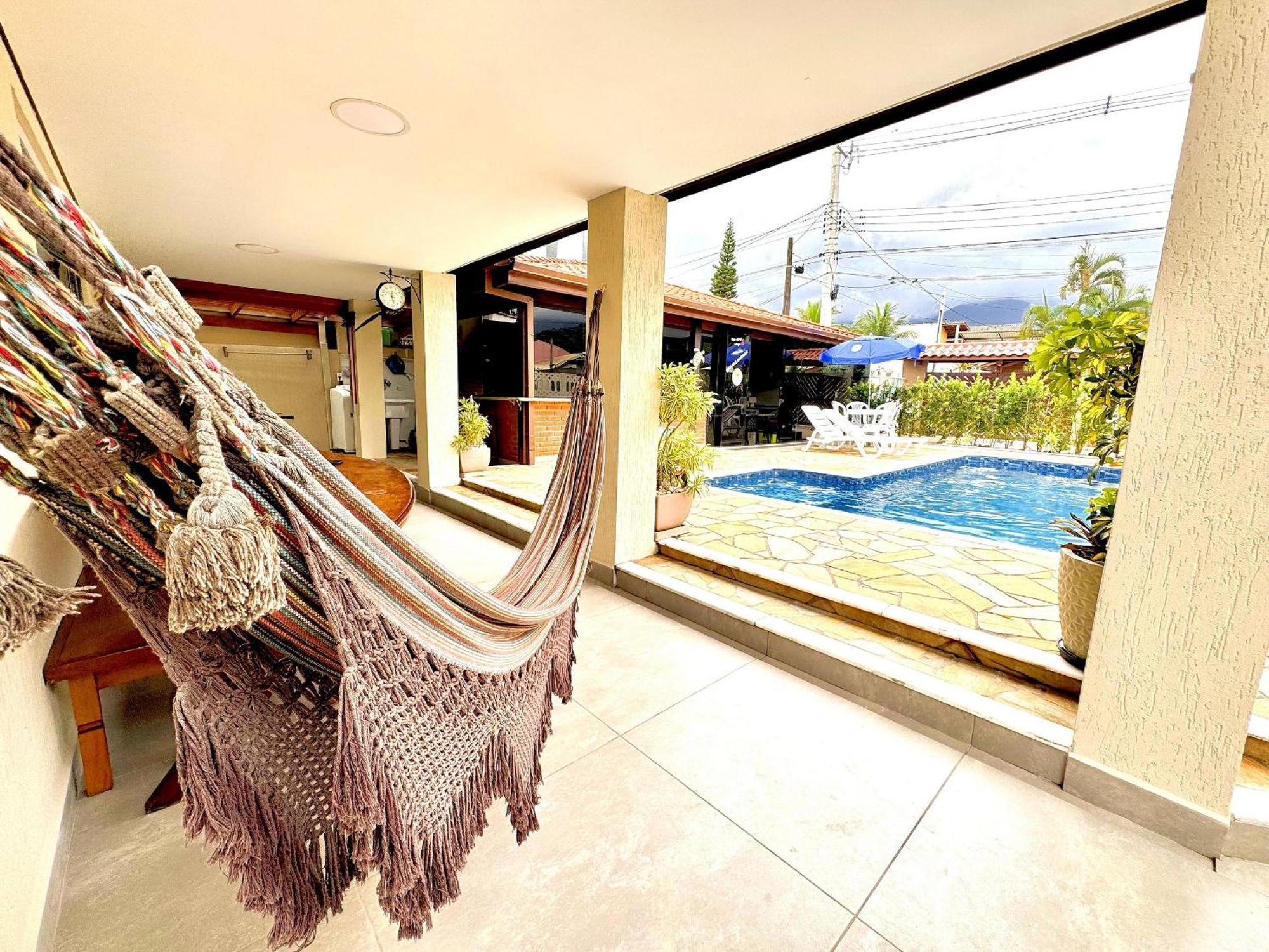 Praia/Piscina Com Hidro /Pebolim/Sinuca E Wi-Fi Caraguatatuba Eksteriør bilde