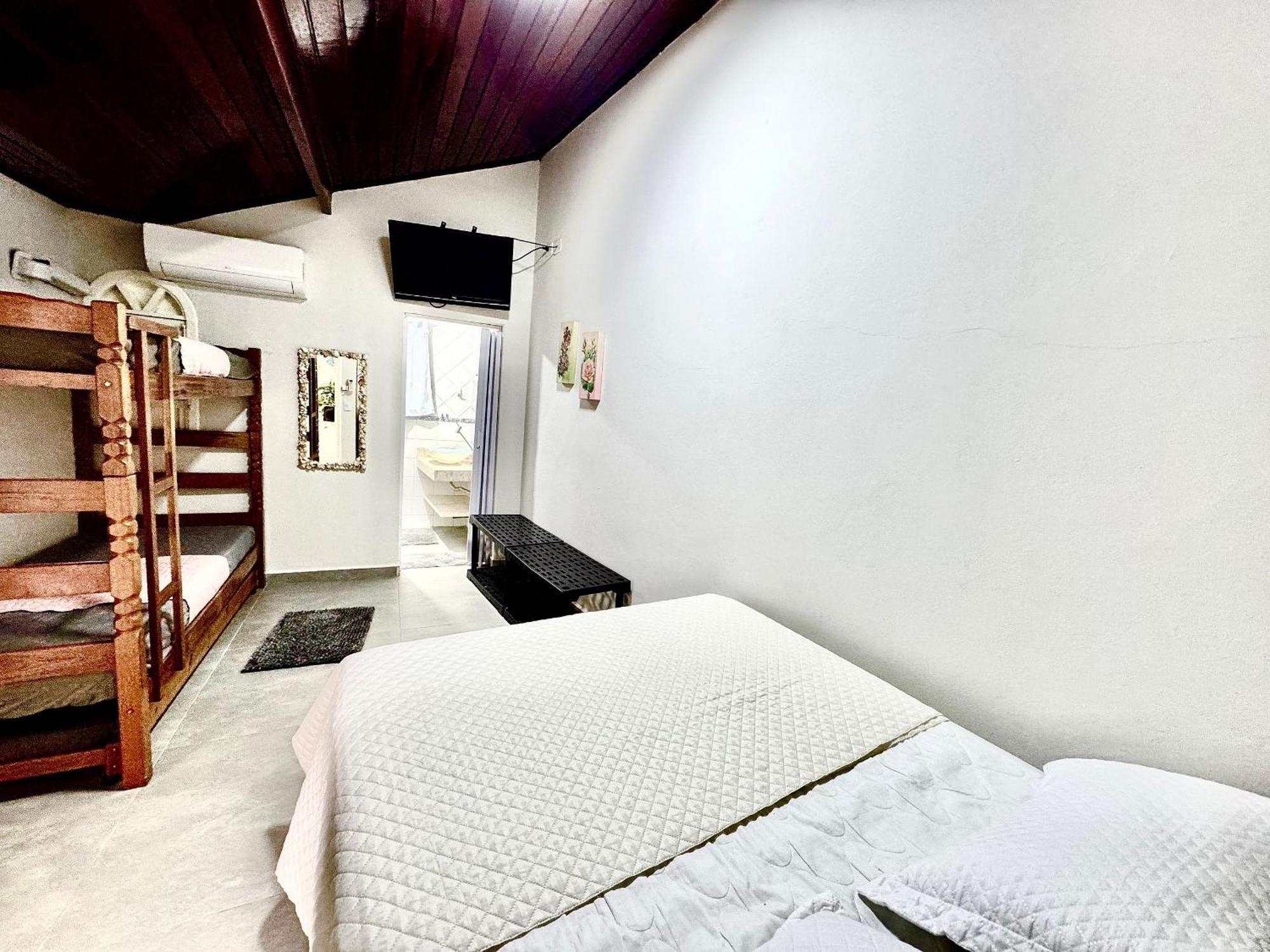 Praia/Piscina Com Hidro /Pebolim/Sinuca E Wi-Fi Caraguatatuba Eksteriør bilde