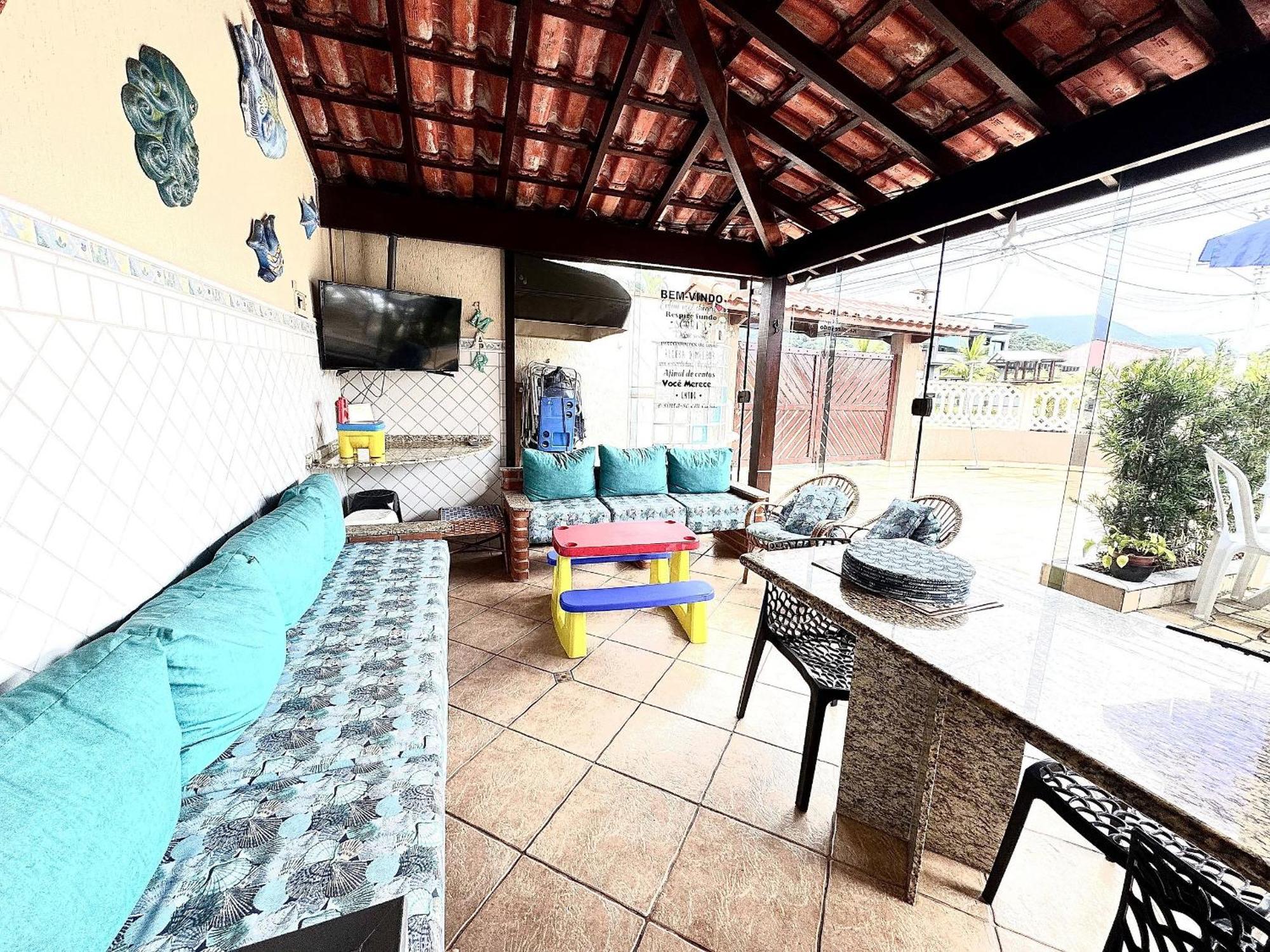 Praia/Piscina Com Hidro /Pebolim/Sinuca E Wi-Fi Caraguatatuba Eksteriør bilde