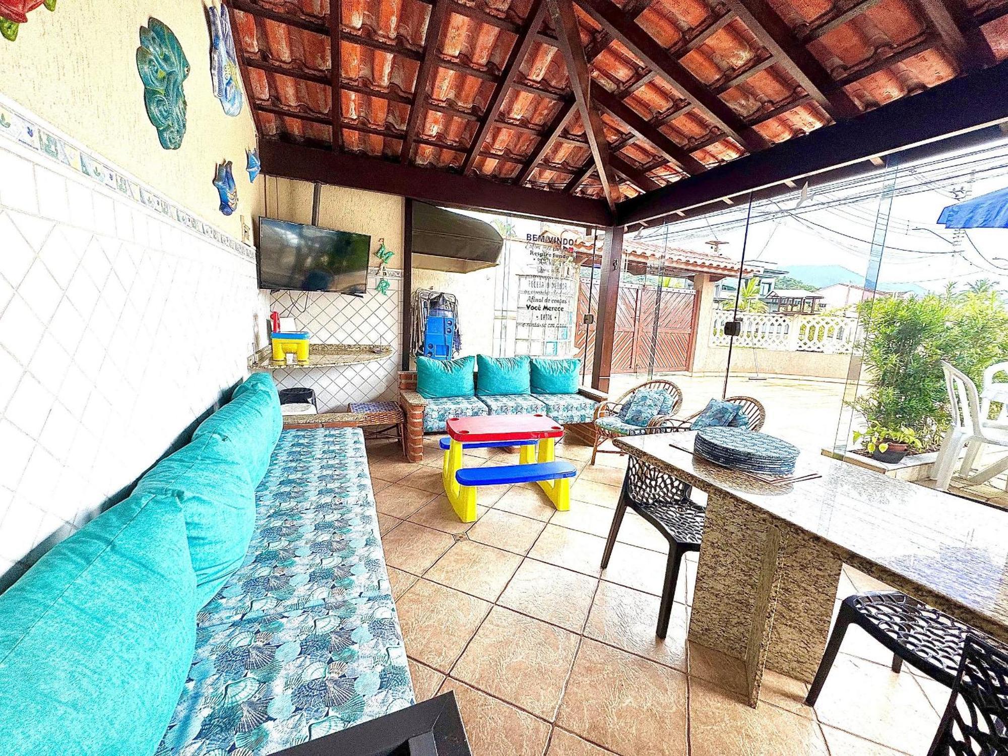 Praia/Piscina Com Hidro /Pebolim/Sinuca E Wi-Fi Caraguatatuba Eksteriør bilde